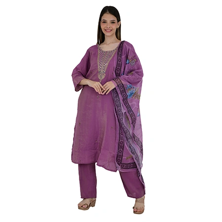 Cotton Floral Printed Kurti Product Photoshoot